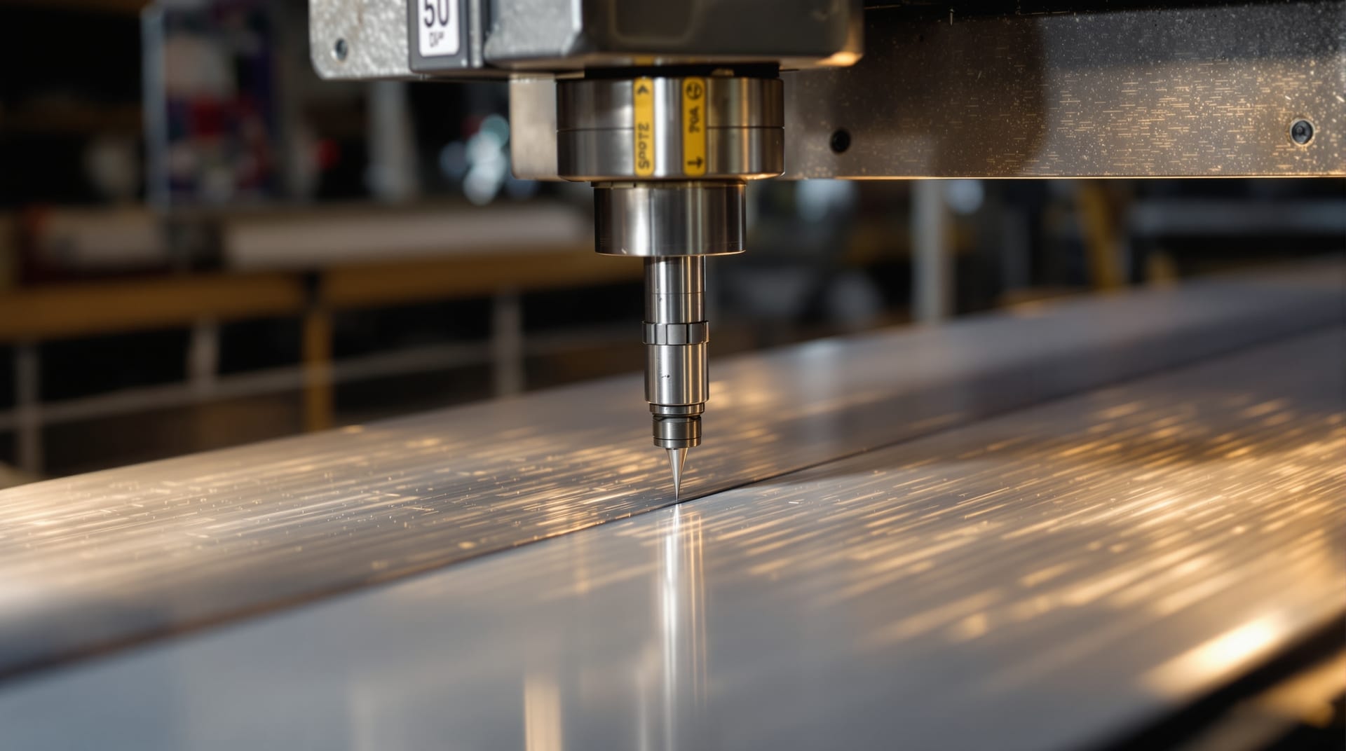 Press brake tooling forming a ninety degree bend in steel sheet